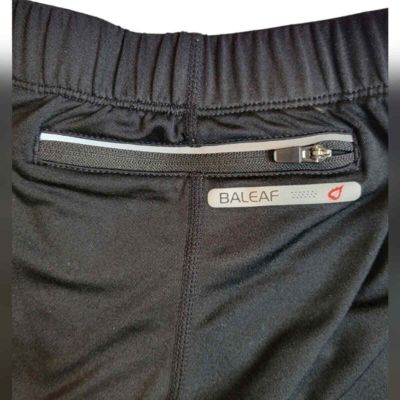 New Women’s Baleaf exercise joggers reflective zippers&? pocket XS black