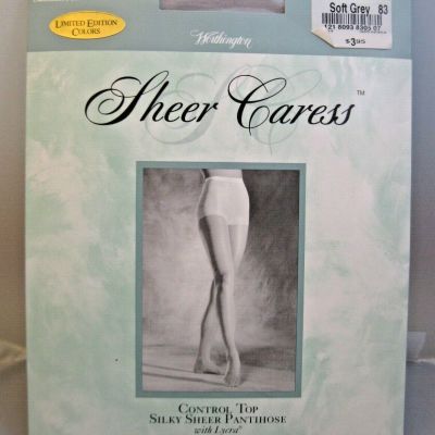 Worthington Sheer Caress Pantyhose Soft Grey  Size Average Limited Edition Color