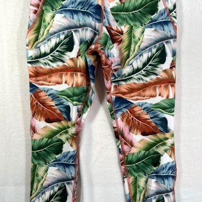 Nanette Lepore Women's Small Tropic Shade Leggings Workout Ankle Pants NEW