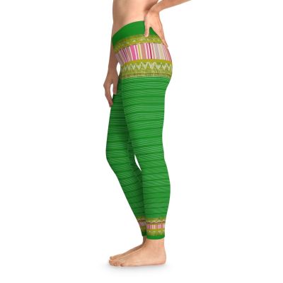 Vibrant Stretchy Leggings for Comfort & Style, Fun Fashion, Fitness Wear, Yoga