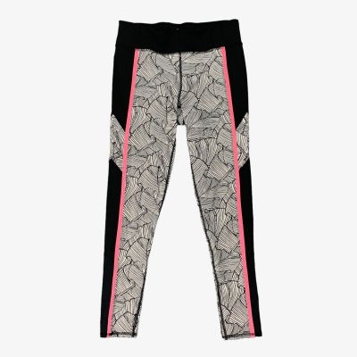 Tail Leggings Womens M Medium Black Printed Pull On Athletic Stretch Workout