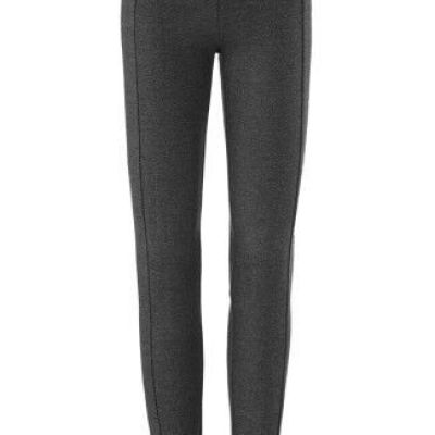 Cabi Womens Sleek Leggings Size M Small Gray Mid Rise Pull On Style 3211 Stretch