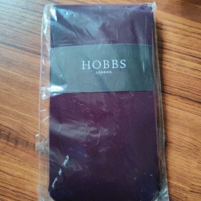 Hobbs London Red 60 Denier Opaque Tights One Size Made In Italy