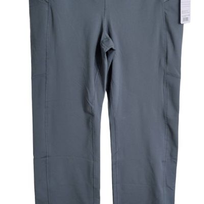 Apana Fleece Lined Flared Yoga Pants in Seastone Size XXL New