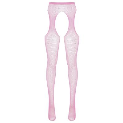 US Women Seamless Tights Open Crotch Pantyhose Transparent Ultra-thin Stockings