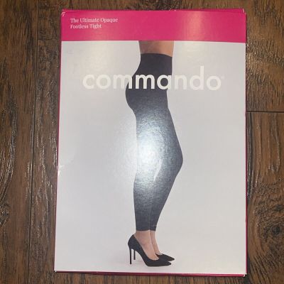 Commando Ultimate Opaque Footless Tight - H70L2 Black Size L