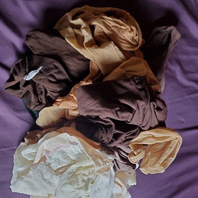 12 Pair LOT Pantyhose