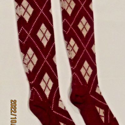 Antique Argyle Stockings
