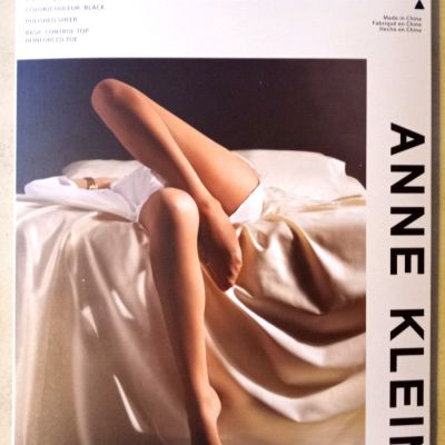 ANNE KLEIN Control Top Tights*, Black, X-Large