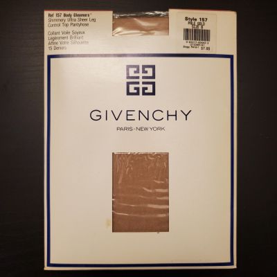 Givenchy Body Gleamers Style 157 Control Top Pantyhose Pale Gold Size B (15 den)
