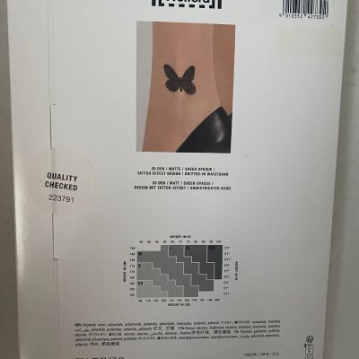 Wolford Butterfly Tattoo Tights (Brand New)