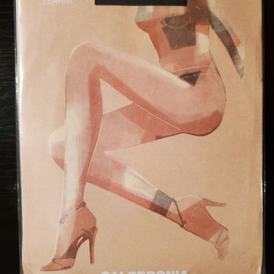 Calzedonia Italian Sheer Tights 20 DEN Everyday Comfort Size 2 (S) Color:  Blue