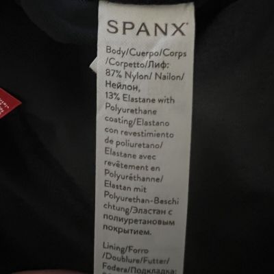 SPANX XS Faux Leather Motto Leggings High Rise Full Length Blogger Favorite E28