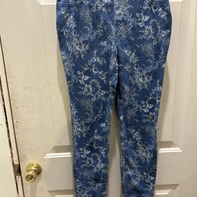 New!TimeAndTru Women's Fashion Jegging Pants Fitted Stretch. Size S(4-6). Cute!
