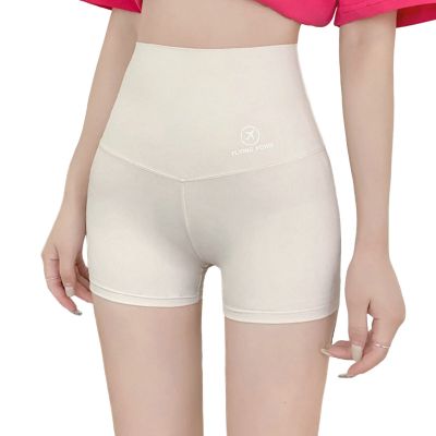 Inner Wear Shorts Solid Color Anti-exposed High Elasticity Outerwear Shorts Thin