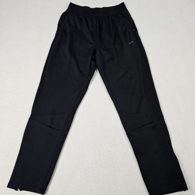 Skora Active Leggings Size Medium Workout Pants Black Zip Ankles Qwick Dry