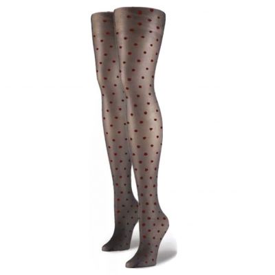 Stance Trifecta Sheer Black Triangle Pattern Matte Women's Tights