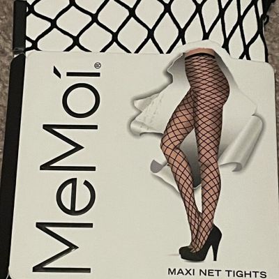 MeMoi Fashion Tights DMO 371  Black Medium S/M New With Tags