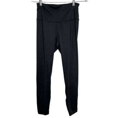 Everlast Yoga Leggings Criss Cross Calf Back High Waisted Workout Pants Black M