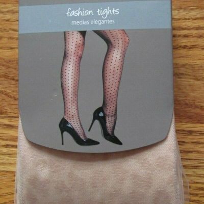 Fashion Nude Animal Print CHEETAH print TIGHTS~New In Package~Women's Size 3