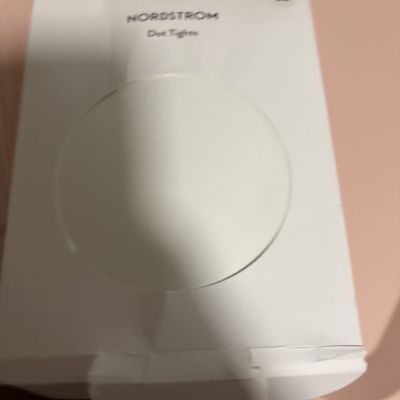 Nordstrom Dot Tights NO506070MI Black Size S/M