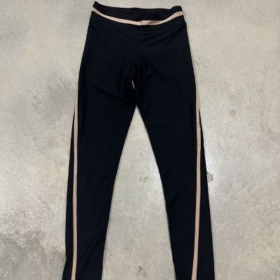 The Upside Workout Legging Size 8 Black With Gold