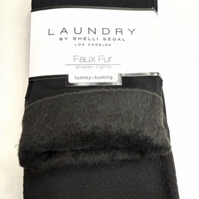Laundry By Shelli Argali Tights Faux Fur Extra Warm New