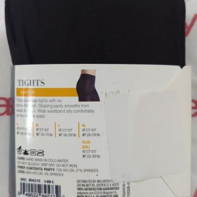 West Loop Shaper Blackout 1 pair Size S Black Tights New