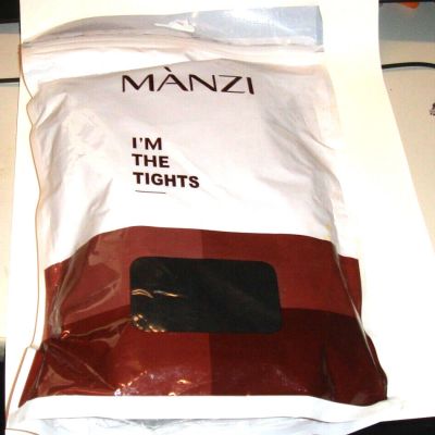 Manzi Black I'm The Tights Size M #26108 2 pairs in 1 package New! Medium