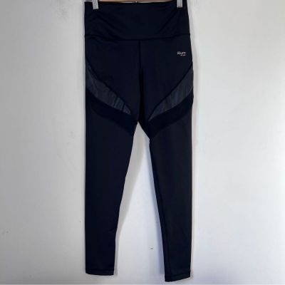 Lilium Leggings Active Athletic Block Sheer Panel Women’s Size Large