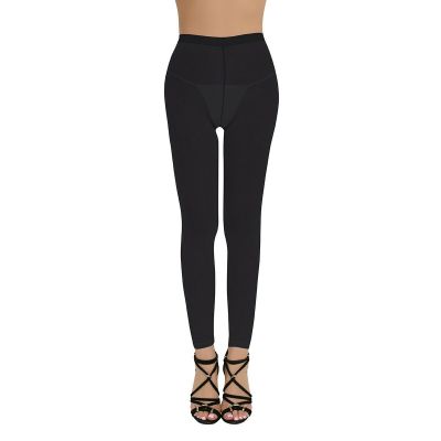 US Sexy Women Mesh Lingerie Stretch Sheer See-through Long Pants Tights Trousers