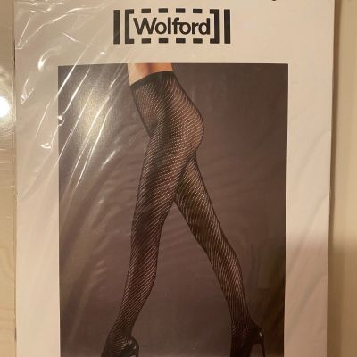 Wolford Adelia Tights Small Java (Brand New)