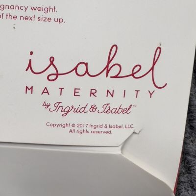 Isabel Maternity Opaque Tights Womens Size S/M Black Preowned new in box