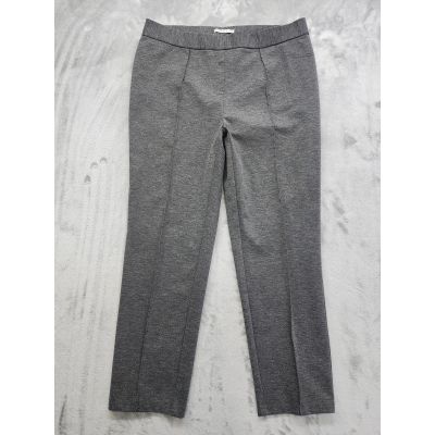 Style&Co Seam Front Ponte Knit Leggings Size 2X Grey Stretch Pull On Casual