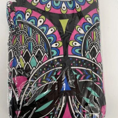 New Mix Women's Leggings Plus Size Peacock Feathers NWT F459