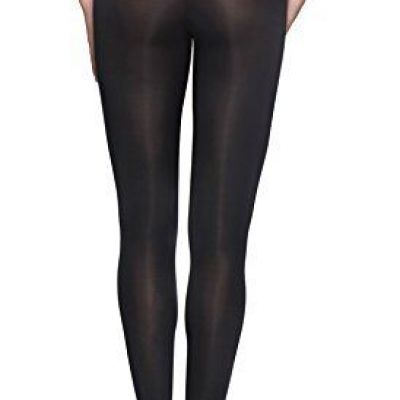 Yummie By Heather Thompson Riley Sheer And Smooth Tights in black YT8-001 NEW
