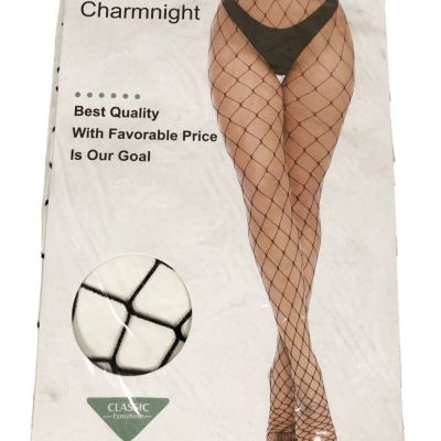 Charmnight Women’s High Waist Tights Fishnet Stockings Pantyhose Sz US (4-12)