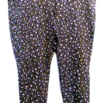 OLD NAVY Women's Size XXL Black & Grey Print Stretch Leggings   CLEARANCE
