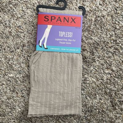 Spanx Ladies Topless Trouser Socks Nylon Plus Fuller Calf Chino Rib