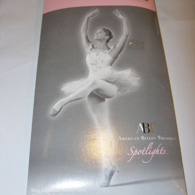 WOMENS ABT SPOTLIGHTS STOCKINGS PANTYHOSE DANCE FOOTED TIGHTS SIZE LARGE