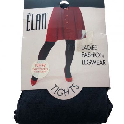 NEW Elan Ladies Fashion Legwear Lycra Tights Navy Size A