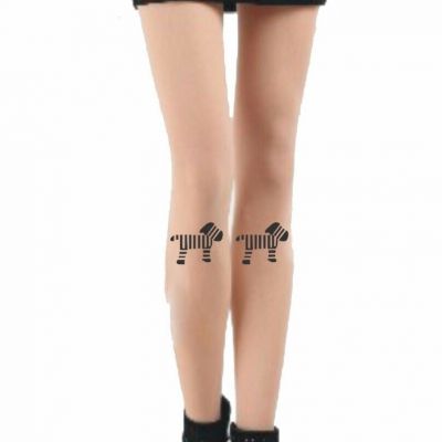 Cool Unique Tattoo Pattern Pantyhose Cute Design Stockings Costume Accessories