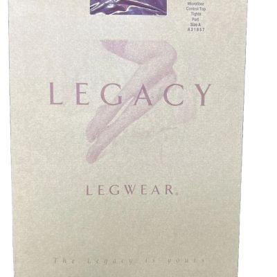 NWT LEGACY Legware Microfiber Control Top Rights Port Size A Stockings