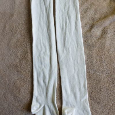 Thigh High Thick White Socks