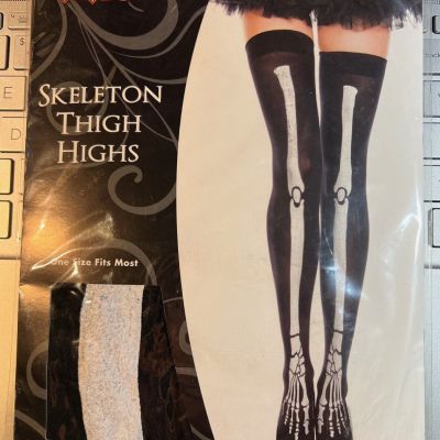 Spirit - Skeleton Thigh Highs - One Size Fit Most - New