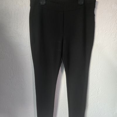 Chico's Women's Black Ankle Leggings Pants Size 3