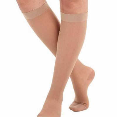 Medical Grade Compression Stockings 21-30 mmHg - Pregnancy - SMALL - MADE IN USA