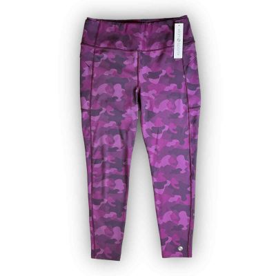 NWT Skirt Sport All-In High Rise Legging Women's Size 1X Purple Camo Athleisure