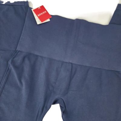 SPANX Look at Me Now High-Waisted Leggings Navy Blue 2X Plus Size