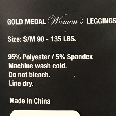 Leggings Small/Medium Maroon & Black Gold Medal Fashion Checkered Plaid Style NW